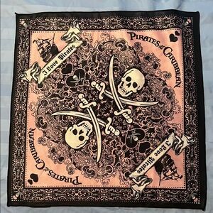 Disney Pink and Black Bandana